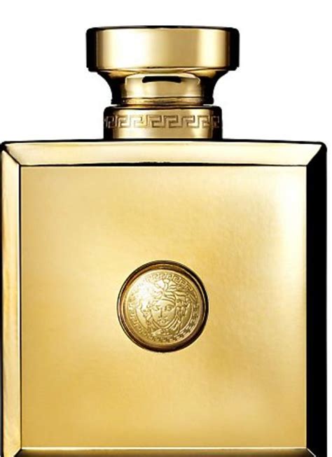 versace perfume gold bottle.